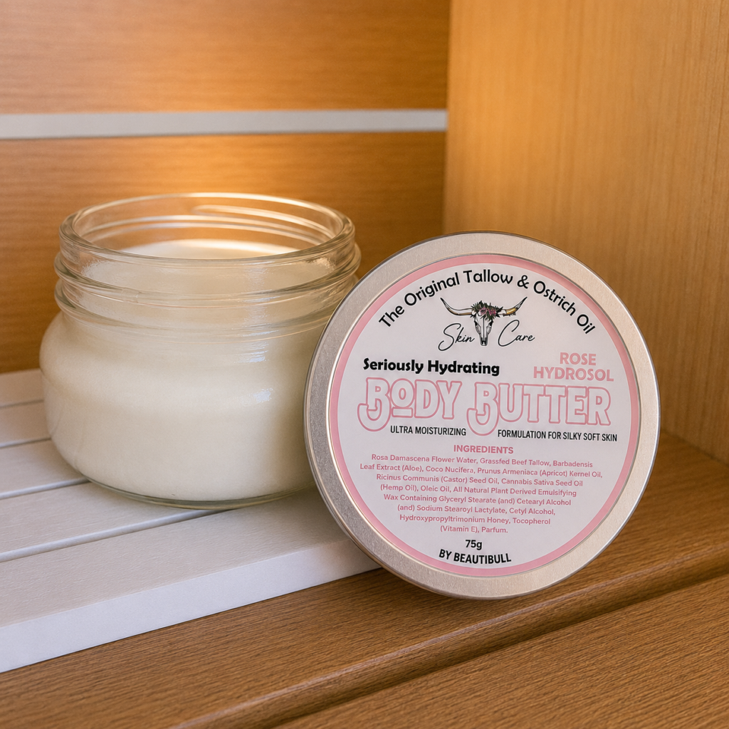 Seriously Hydrating Body Butter with Rose Hydrosol