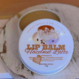 BeautiBull Hazelnut Latte Tallow Lip Balm