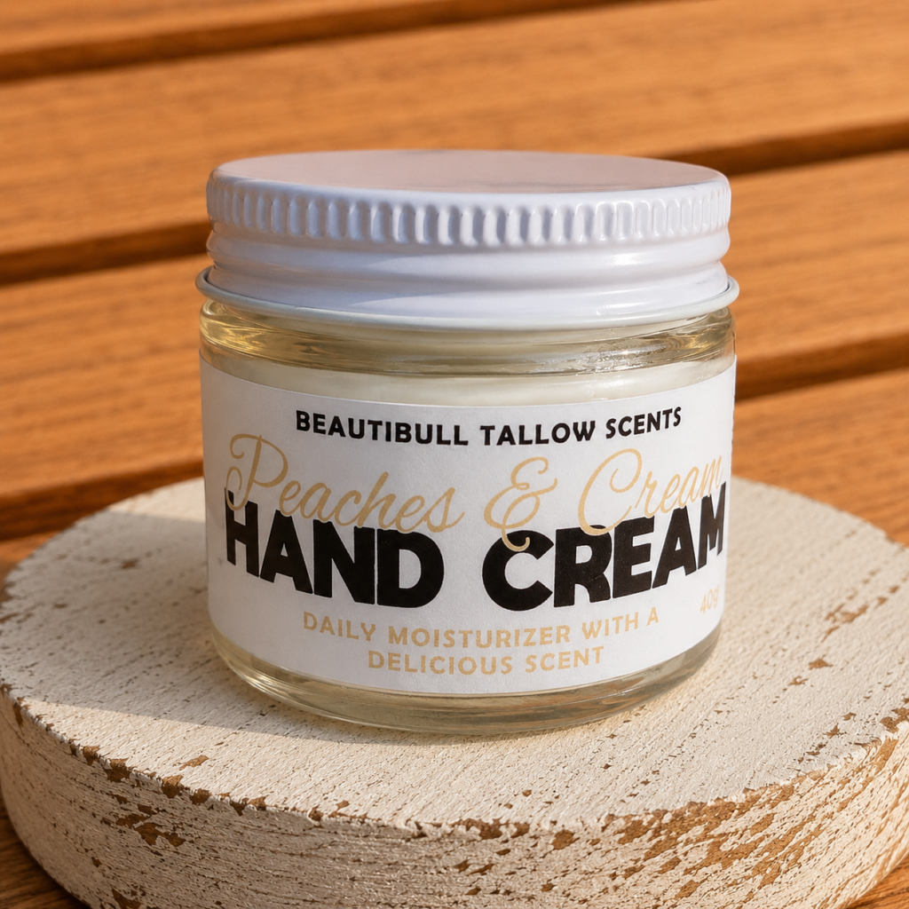 Peaches & Cream Tallow Hand Cream