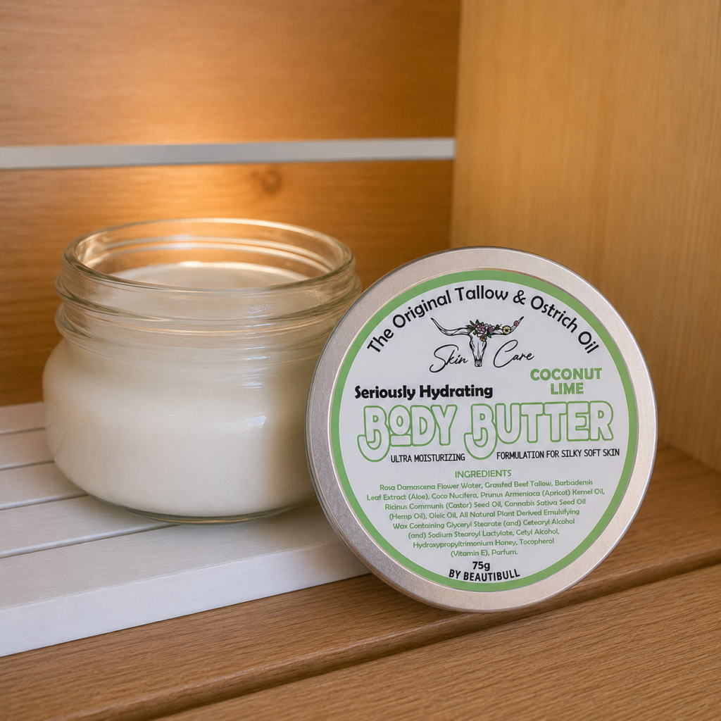 Seriously Hydrating Body Butter with Coconut Lime